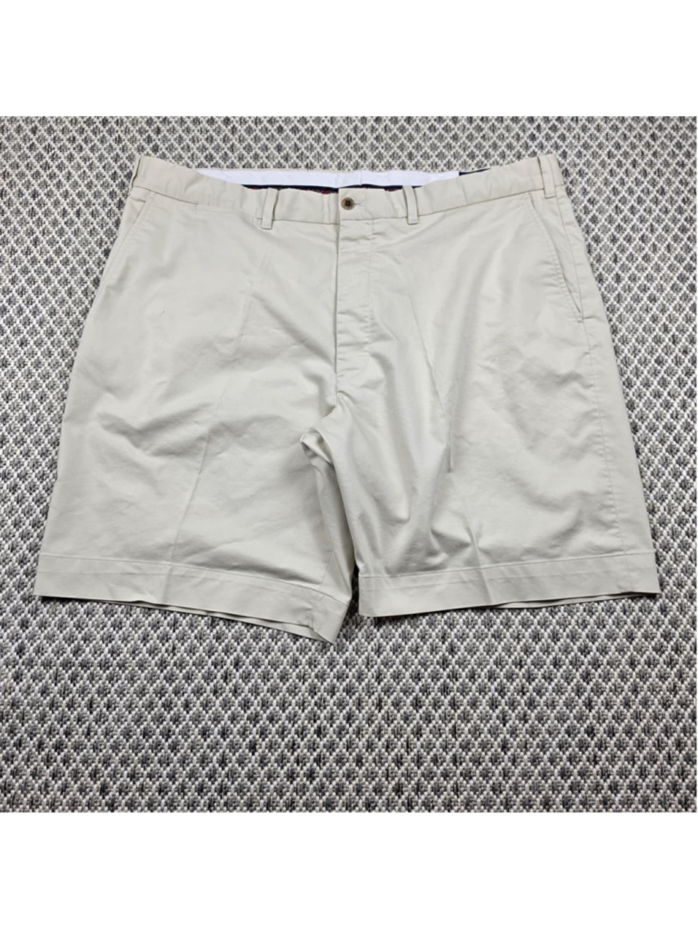 Polo Golf Ralph Lauren Classic Fit Shorts Mens 40 Beige Chino Golf Preppy